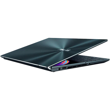 Laptop ASUS Zenbook Pro Duo 15 OLED UX582HS-H2010X cu procesor Intel® Core™ i9-11900H, 15.6", 4K, 32GB, 1TB SSD, NVIDIA® GeForce® RTX™ 3080 8GB, Windows 11 Pro, Celestial Blue [14]