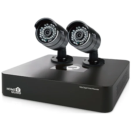 Kit supraveghere video HOMEGUARD Smart HD CCTV HGDVK46702, 2x 720p, 4 canale, negru [1]