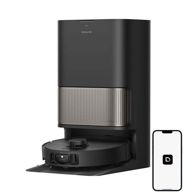 Robot de aspirare Dreame L40s Pro Ultra RLL74CE-BK, detectare a obstacolelor, depasire obstacol 4CM, perie dubla anti-incurcare, aspirare 19000Pa, negru [3]