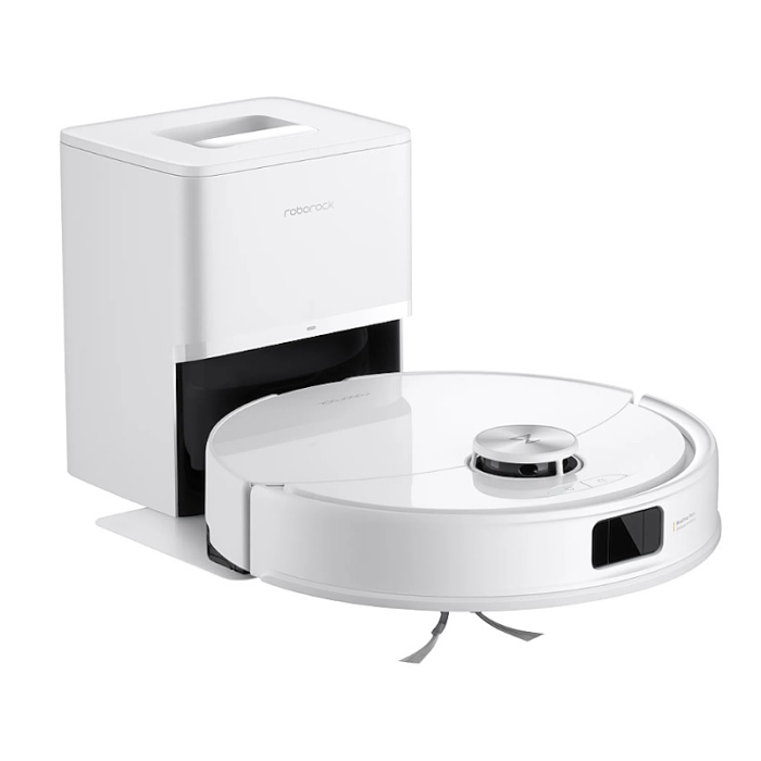 Robot de aspirare Roborock Q10 PF+ B, aspirator si mop cu statie de golire automata, 10.000 Pa, baterie 5.200 mAh, Autonomie 150 min, Navigatie AI, Recipient praf 2.7L, Lifable Mop, Suport Alexa si Google Home (Alb) [3]
