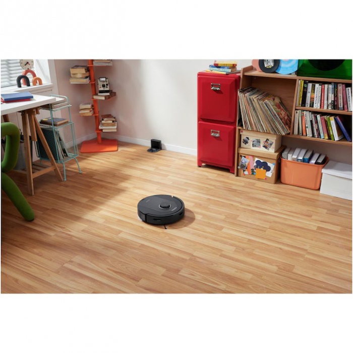 Robot de aspirare Roborock Q5 PRO+ , Q5PRP52-00, aspirator&mop&statie inteligenta de golire automata, 59 W, LiDAR, 5500 Pa, mapare 3D, 5200 mAh, recipient praf: 770 ml, negru [27]