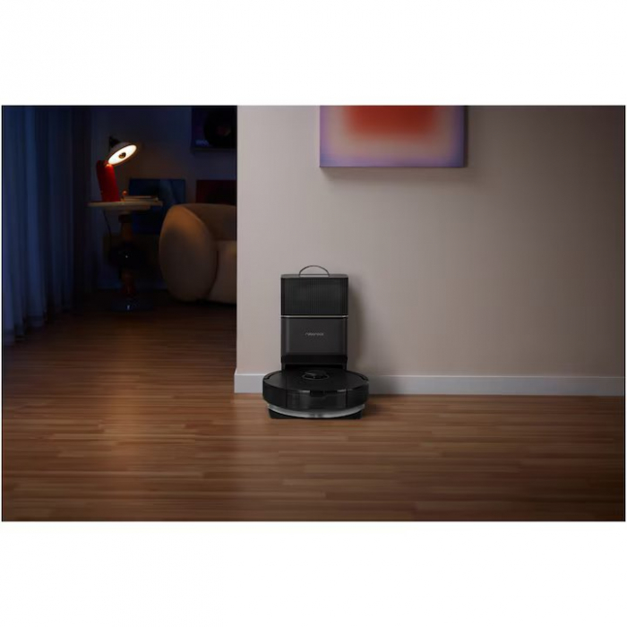 Robot de aspirare Roborock Q5 PRO+ , Q5PRP52-00, aspirator&mop&statie inteligenta de golire automata, 59 W, LiDAR, 5500 Pa, mapare 3D, 5200 mAh, recipient praf: 770 ml, negru [17]