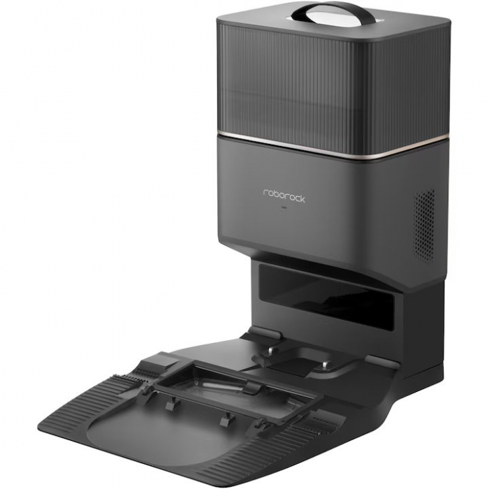 Robot de aspirare Roborock Q5 PRO+ , Q5PRP52-00, aspirator&mop&statie inteligenta de golire automata, 59 W, LiDAR, 5500 Pa, mapare 3D, 5200 mAh, recipient praf: 770 ml, negru [5]