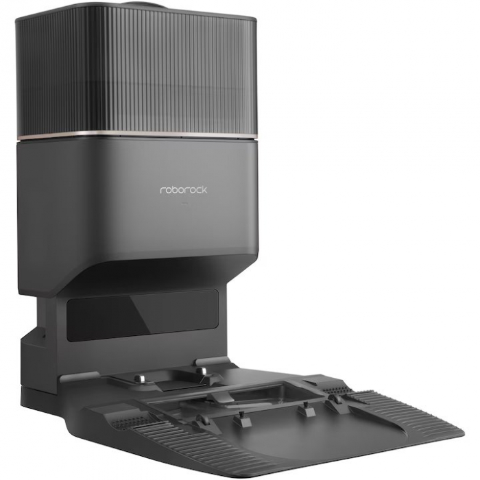 Robot de aspirare Roborock Q5 PRO+ , Q5PRP52-00, aspirator&mop&statie inteligenta de golire automata, 59 W, LiDAR, 5500 Pa, mapare 3D, 5200 mAh, recipient praf: 770 ml, negru [6]