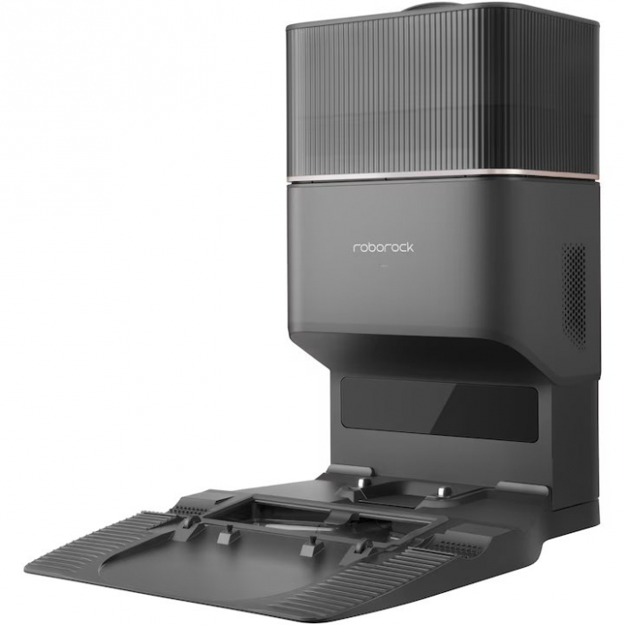 Robot de aspirare Roborock Q5 PRO+ , Q5PRP52-00, aspirator&mop&statie inteligenta de golire automata, 59 W, LiDAR, 5500 Pa, mapare 3D, 5200 mAh, recipient praf: 770 ml, negru [10]