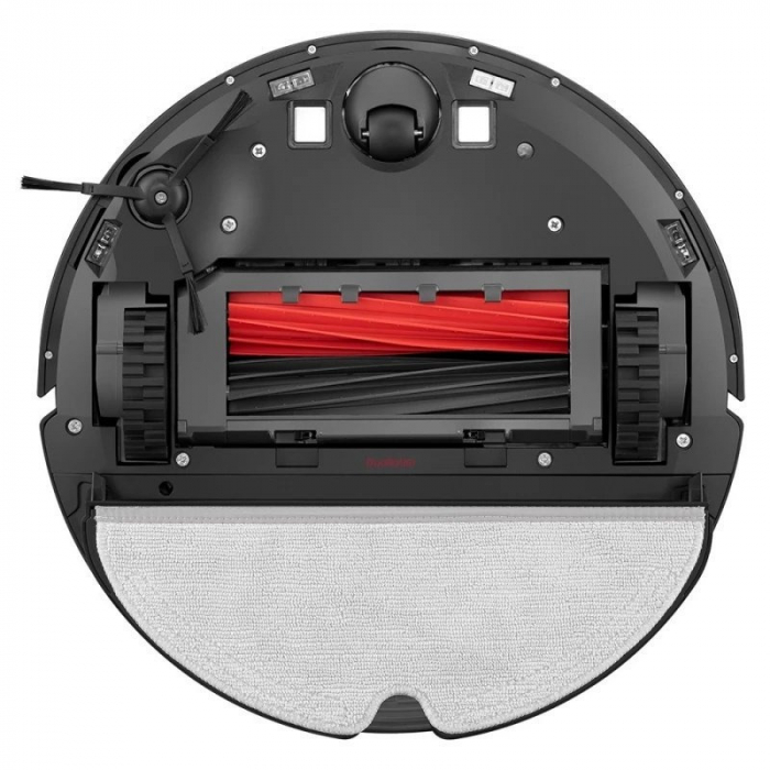 Robot de aspirare Roborock Q8 Max+, Q8MP52-00, aspirator&mop&statie de golire automata RockDock Plus, 59 W, 5500 Pa, autonomie 240 min, mapare 3D, 5200 mAh, recipient praf 770 ml, negru [6]
