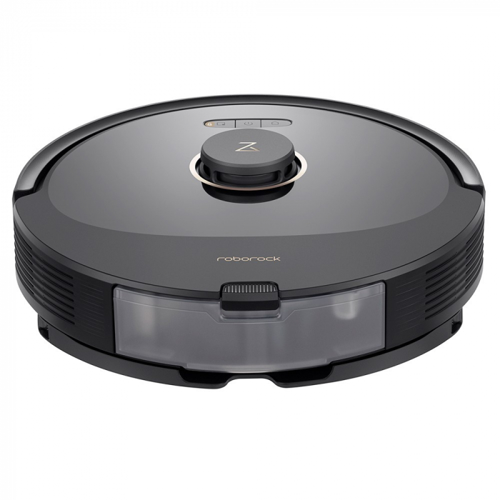 Robot de aspirare Roborock Q8 Max+, Q8MP52-00, aspirator&mop&statie de golire automata RockDock Plus, 59 W, 5500 Pa, autonomie 240 min, mapare 3D, 5200 mAh, recipient praf 770 ml, negru [5]