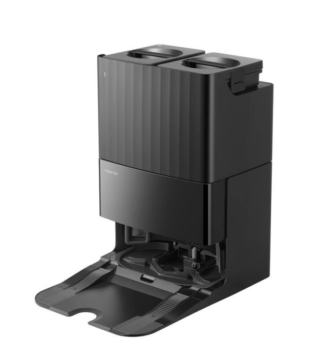 Robot de aspirare Roborock QR 798 B, aspirator si mop cu statie de golire automata, 10.000 Pa, baterie 5200 mAh, autonomie 180 min, navigatie AI, recipient praf 2.7L, Perie laterala anti-incalcire, perie principala anti-incalcire, SmartCleaning, negru [4]