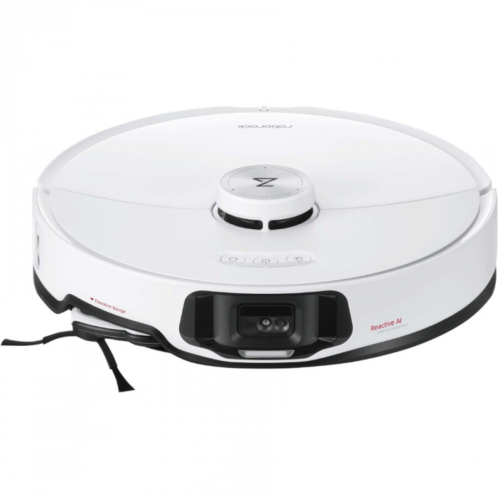 Robot de Aspirare Roborock S8 MaxV Ultra S8MVU02-00, aspirator si mop, mapare 3D, 5200 mAh, 10.000Pa, recipient praf 270 ml, recipient apa 100 ml, 60 W, 180 min autonomie,alb,  S8MVU02-00 [2]