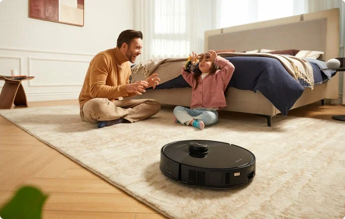 Robot de Aspirare Roborock S8 MaxV Ultra S8MVU52-00, aspirator si mop, mapare 3D, 5200 mAh, 10.000Pa, recipient praf 270 ml, recipient apa 100 ml, 69 W, 180 min autonomie, negru,S8MVU52-00 [2]