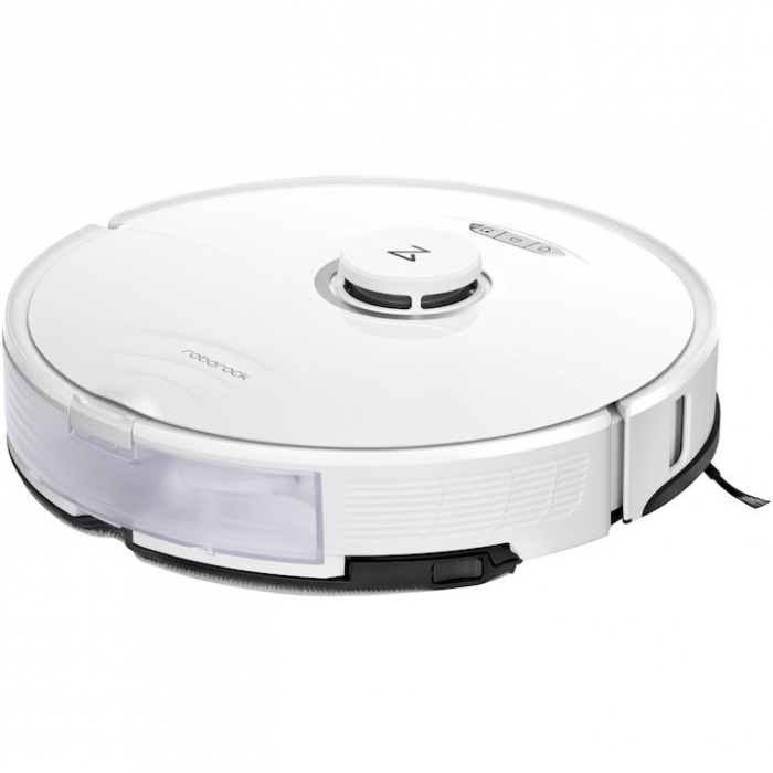 Robot de Aspirare Roborock S8, S802-00, aspirator si mop, 5200 mAh, 6000Pa, recipient praf 400 ml, 4 senzori, 4 harti, 69 W, 180 min autonomie, alb [3]