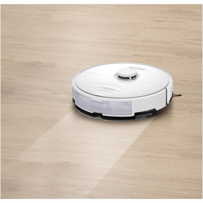 Robot de Aspirare Roborock S8, S802-00, aspirator si mop, 5200 mAh, 6000Pa, recipient praf 400 ml, 4 senzori, 4 harti, 69 W, 180 min autonomie, alb [8]