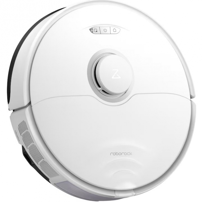 Robot de Aspirare Roborock S8, S802-00, aspirator si mop, 5200 mAh, 6000Pa, recipient praf 400 ml, 4 senzori, 4 harti, 69 W, 180 min autonomie, alb [4]