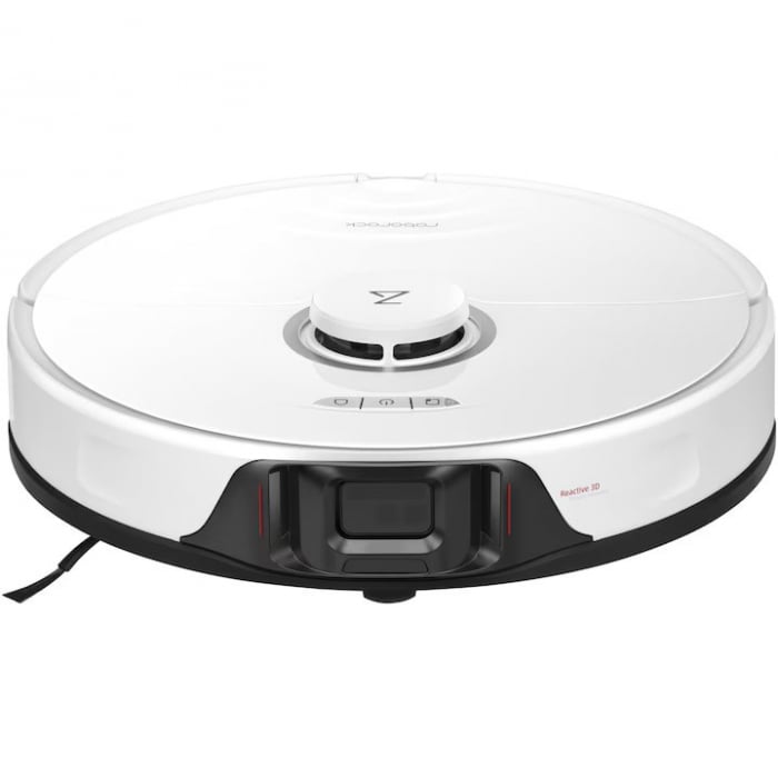 Robot de Aspirare Roborock S8, S802-00, aspirator si mop, 5200 mAh, 6000Pa, recipient praf 400 ml, 4 senzori, 4 harti, 69 W, 180 min autonomie, alb [2]