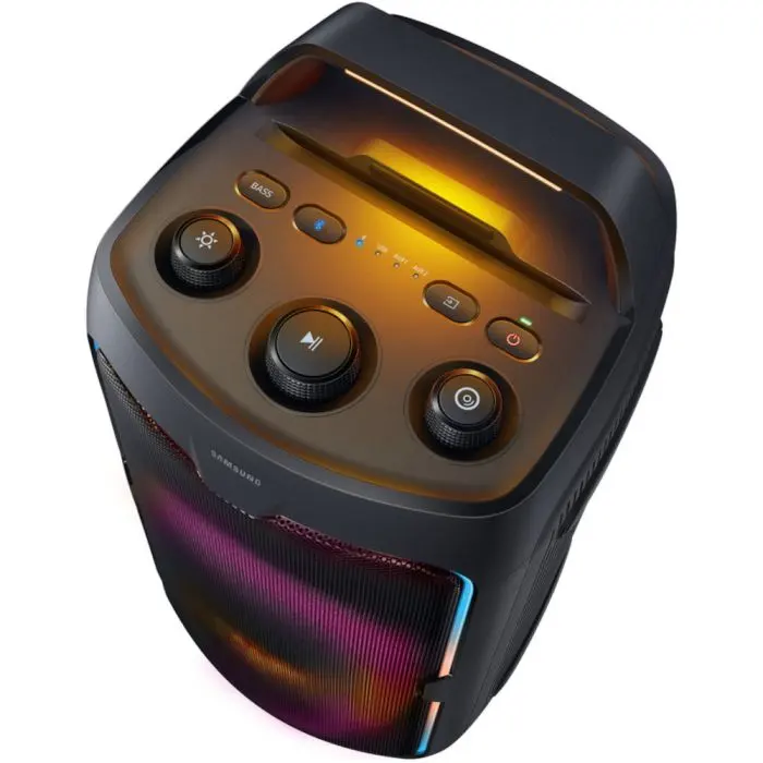 Sistem audio Samsung MX-ST40F, 160W, Bluetooth, IPX4, Party Lights+, Auracast, Negru [9]
