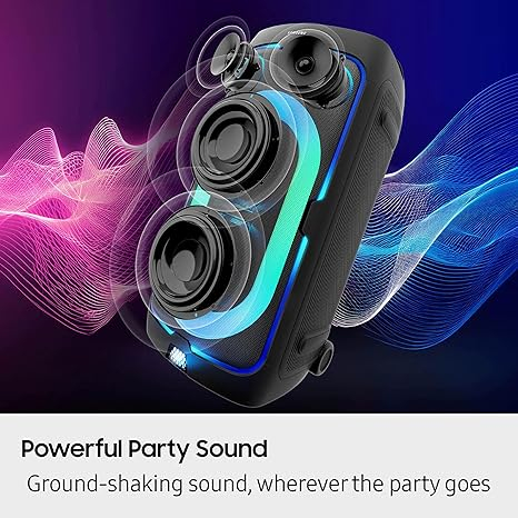 Sistem audio Samsung MX-ST50F, 240W, Bluetooth, IPX4, Party Lights+, Auracast, Negru [3]