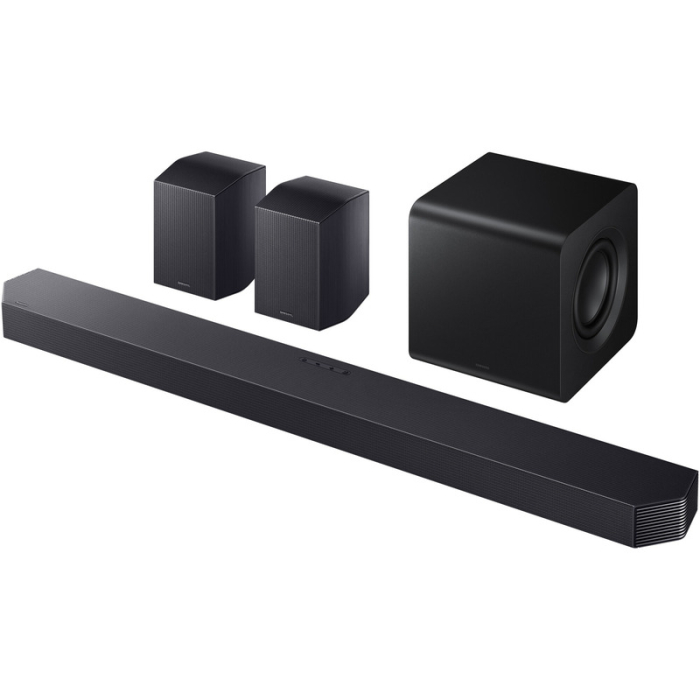 Soundbar Samsung HW-Q930F, 9.1.4, 580W, Bluetooth, Wi-Fi, Subwoofer & Kit wireless, Wireless Dolby Atmos, HDMI eARC, Negru Titan [6]