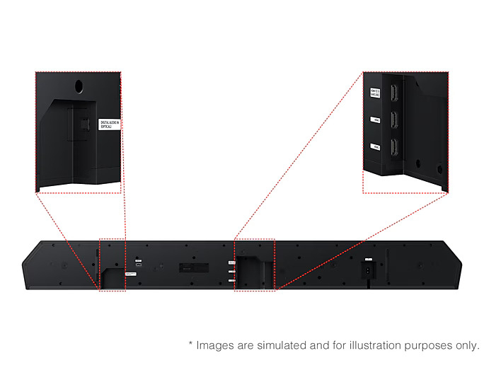 Soundbar Samsung HW-Q990F, 11.1.4, Bluetooth, Wi-Fi, Subwoofer & Kit wireless, Wireless Dolby Atmos, HDMI 2.1 eARC, Negru Titan [11]