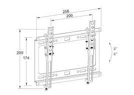 Suport TV de perete Well TL43-WL, reglabil, 13"-43" [2]