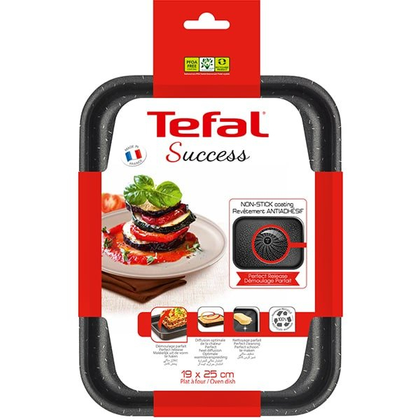 Tava Tefal Success J1600502, 19 x 25 cm, aluminiu, suprafata non-aderenta, Maro [3]