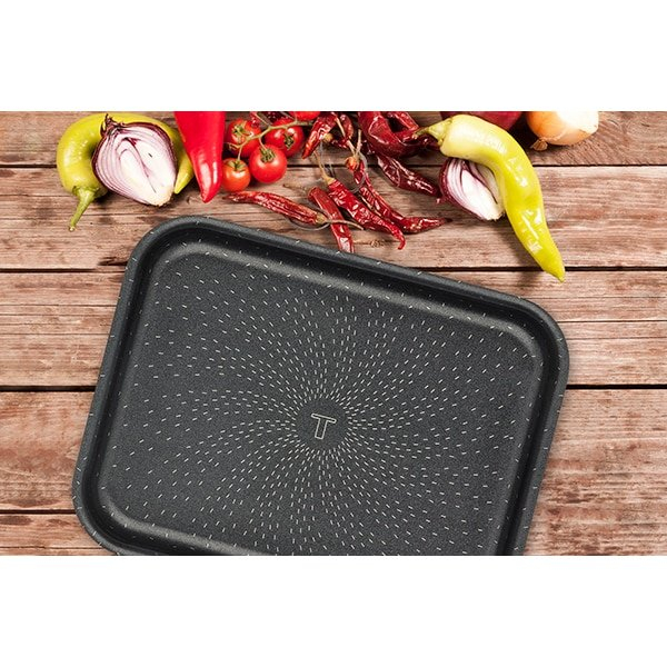 Tava Tefal Success J1600502, 19 x 25 cm, aluminiu, suprafata non-aderenta, Maro [5]