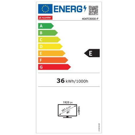 Televizor Allview LED 40ATC6000-F, 101 cm, Non Smart, Full HD, Clasa E [4]