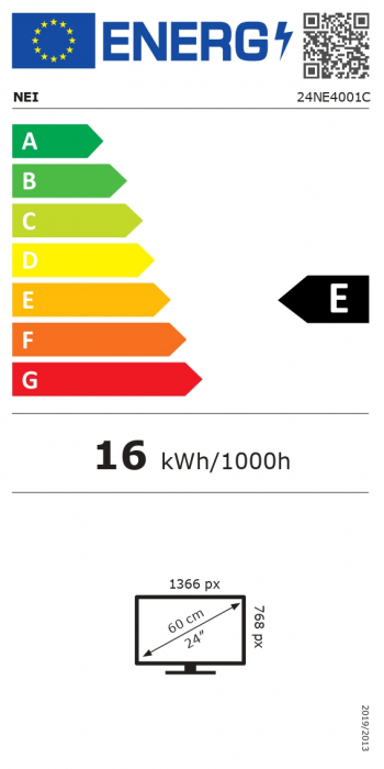 Televizor LED Nei, 60 cm, 24NE4000, HD, LED, Clasa E [2]