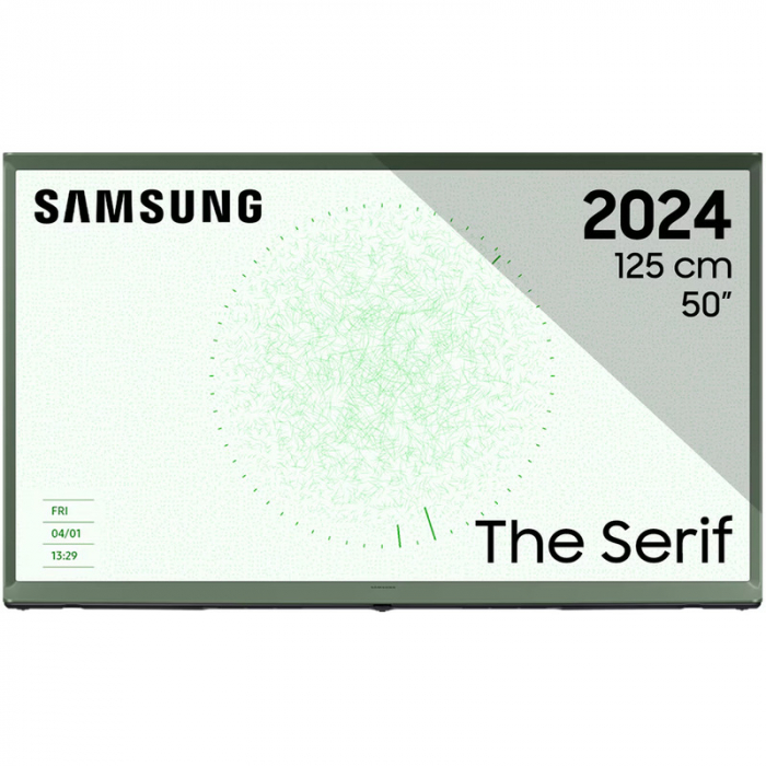 Televizor LED Samsung The Serif Smart TV QLED QE50LS01DB Seria LS01DB 125cm verde 4K UHD HDR [1]