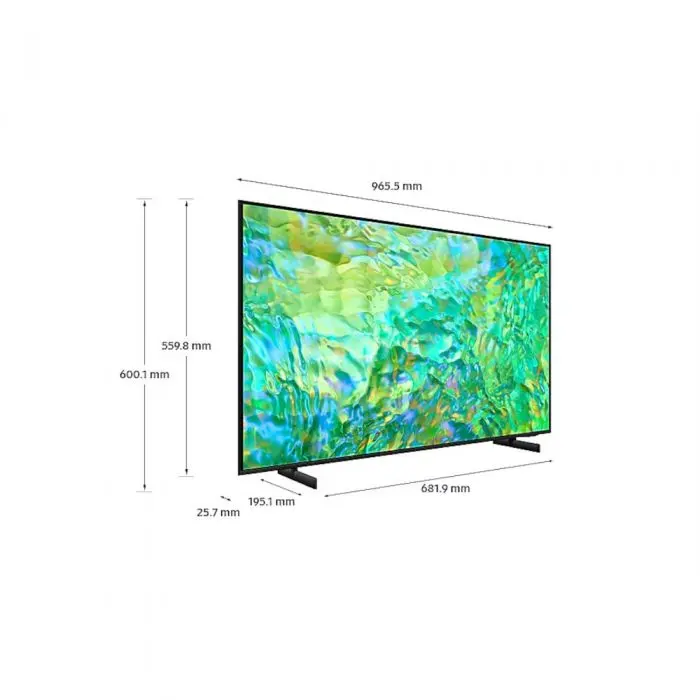 Televizor SAMSUNG LED 50DU8072, 125 cm, Smart, 4K Ultra HD, Clasa G, HDR (Model 2024) [2]