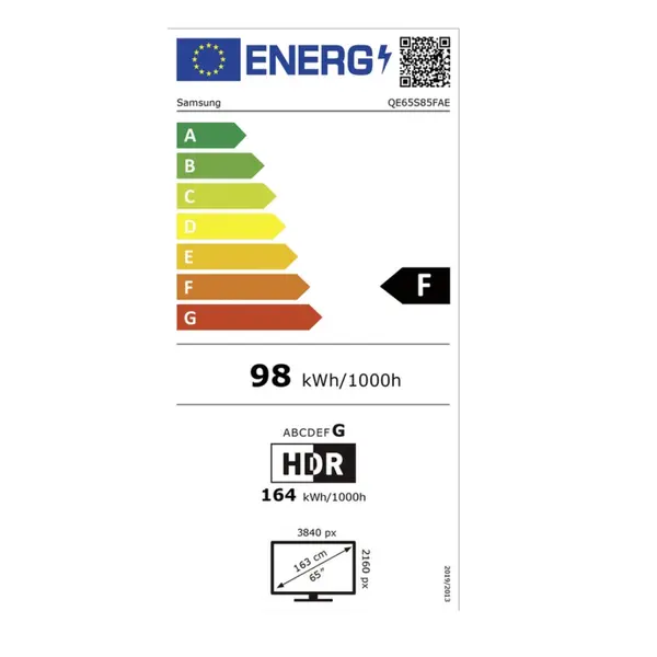 Televizor SAMSUNG OLED 65S85F, 163 cm, Smart, 4K Ultra HD, 100 Hz, Clasa F (Model 2025) [6]