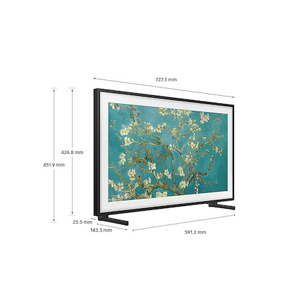 Televizor SAMSUNG Tablou QLED The Frame 32LS03C, 80 cm, Smart, Full HD, Clasa F [5]