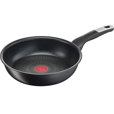 Tigaie Tefal Unlimited G2550672, 28 cm, Thermo-Spot, invelis antiaderent Titanium, Aluminiu, Negru [1]