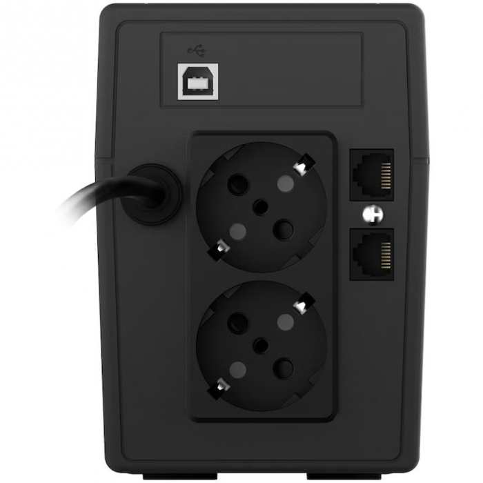 UPS NJOY Cadu 650 UPCMTLS665TCAAZ01B, 600VA/360W, Line Interactive, AVR, Auto-Restart, Ecran LCD [4]