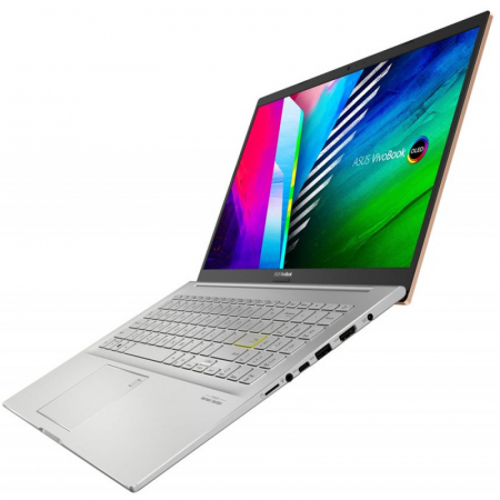 Laptop ASUS 15.6'' VivoBook 15 OLED M513UA-L1299, FHD, Procesor AMD Ryzen™ 5 5500U (8M Cache, up to 4.0 GHz), 8GB DDR4, 512GB SSD, Radeon, No OS, Hearty Goldc [5]