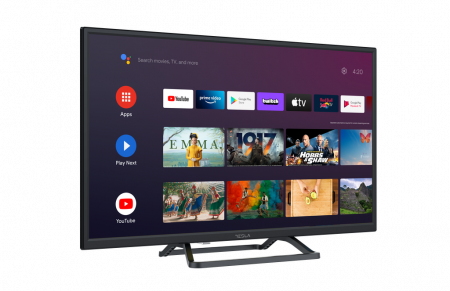 Televizor Smart LED Tesla, 40E620BFS, 101 cm, full HD, negru, Android TV 9, Clasa E [2]