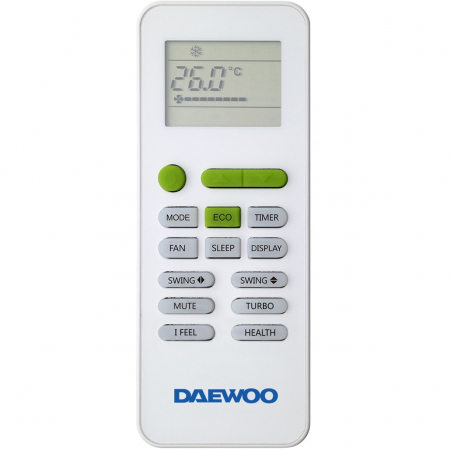 Aparat de aer conditionat Daewoo 12000 BTU, WI-FI, A++, Filtre cu ioni de argint, Eco Mode, iFeel, DAC-12CHSDB-NK, Negru [3]