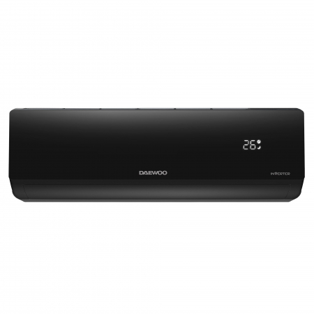 Sisteme Climatizare - Aparat de aer conditionat Daewoo 9000 BTU, WI-FI, A++, Filtre cu ioni de argint, Eco Mode, iFeel, DAC-09CHSDB-NK, Negru