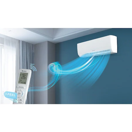 Aparat de aer conditionat Gree Pulsar GWH24AGD-K6DNA1C Inverter 24000 BTU, Clasa A++, Generator ioni Cold Plasma, Functia ”I Feel”, WiFi [8]