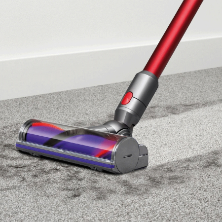 Aspirator vertical Dyson V10 Origin, 0,77 l, până la 60 min, roșu/argintiu, 421044-18-02 [3]