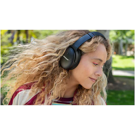 Casti Audio Over the Ear Bose QuietComfort 45, Wireless, Bluetooth, Noise cancelling, Microfon, Autonomie 24 ore, Negru, 866724-0100 [5]