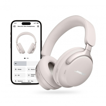 Casti cu anularea zgomotului 880066-0200 Bose QuietComfort Ultra Headphones White Smoke [5]