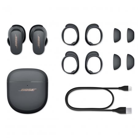 Căști In Ear true wireless cu anularea zgomotului Bose Quiet Comfort Earbuds II Eclipse Grey 870730-0040 [2]