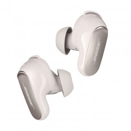 Casti audio - Casti true wireless 882826-0020 cu anularea zgomotului Bose QuietComfort Ultra Earbuds White Smoke