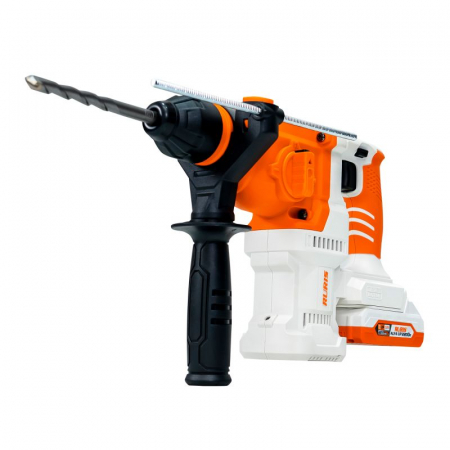 Scule de mana - Ciocan rotopercutor pe acumulator RURIS RMX2813, 20 V, 1150 RM, 5100 BPM, 2.8 J, mandrina SDS Plus, motor brushless, 30 mm diametru maxim gaurire, fara acumulator/incarcator  2813rmx2024