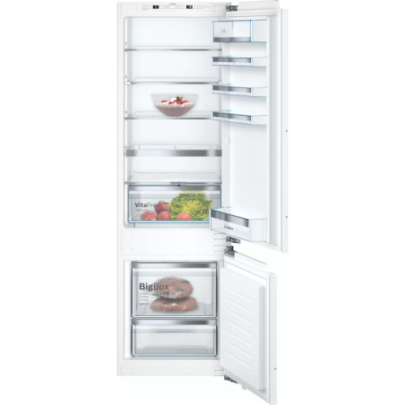 Electrocasnice - Combina frigorifica incorporabila Bosch KIS87AFE0 , 272 l, Clasa E, LowFrost, FreshSense, H 177 cm
