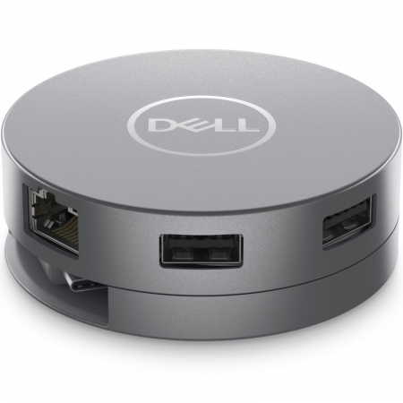 DELL DA305, 6-in-1 USB-C Multiport, putere incarcare 90W, 2x USB 3.2, 1x Gigabit LAN, 1x Display port, 1x HDMI, 470-AFKL [4]