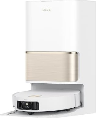 Aspiratoare - Robot de aspirare Dreame L50 Ultra RLL84CE, detectare AI a obstacolelor și navigare la 360°, depasire obstacol 4CM, aspirare 19500Pa, alb