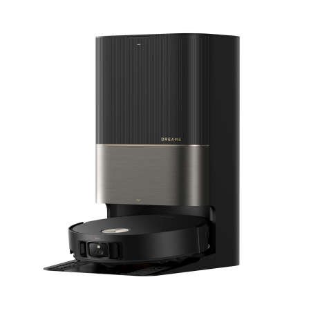 Aspiratoare - Dreame X50 Ultra aspirator robot 7300Pa, mop dual cu ridicare, stație 4-în-1 (golire, spălare, uscare, reumplere), LDS+AI, baterie 6400mAh, autonomie 260 min, control smart,negru RLX85CE-6-BK