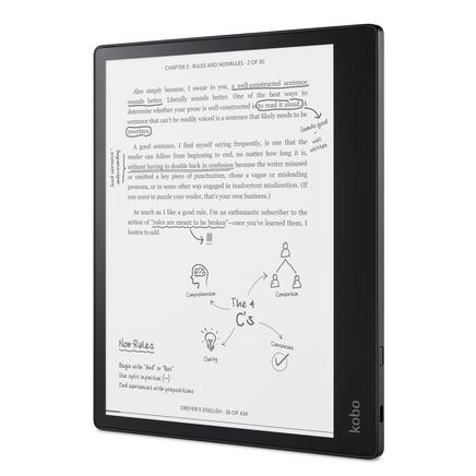 eBook Reader Kobo Elipsa, N604-KU-BK-K-BU, 10.3inch, 32GB, Black [1]