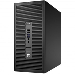 Sistem Desktop PC HP EliteDesk 705 G2 MT cu procesor AMD A10-8750B 3.60GHz, 8GB, 2TB, DVD-RW, nVIDIA GeForce GT 730 2GB, Free DOS, Black, Mouse + Tastatura [0]